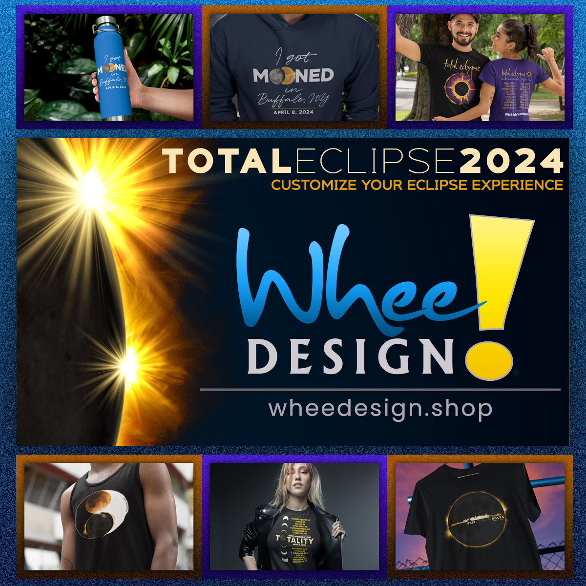 Total Eclipse 2024: Customized Apparel and More