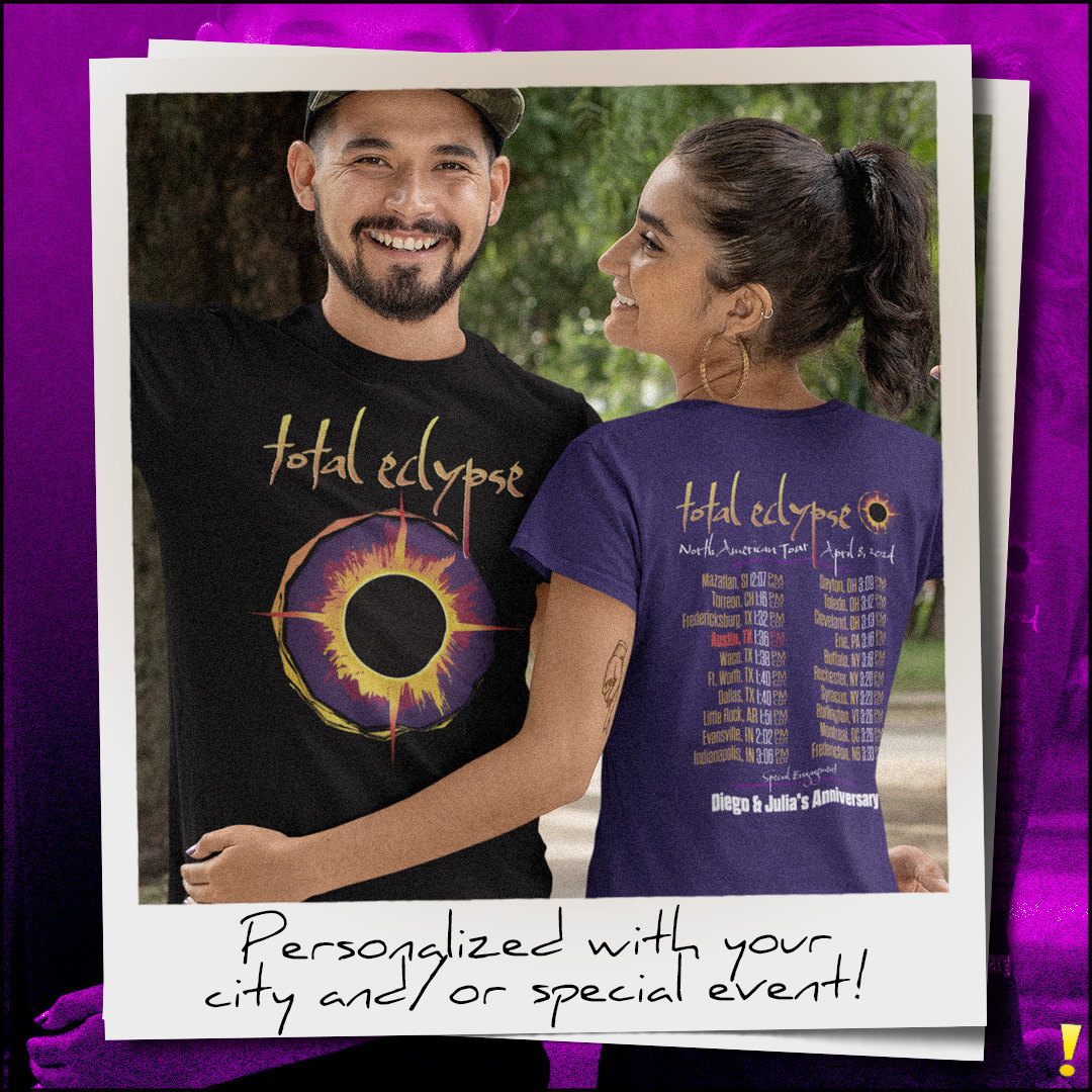 Personalized Total Eclypse Tour Premium T-Shirt